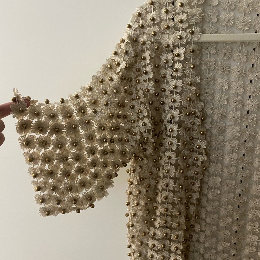 Beaded duster